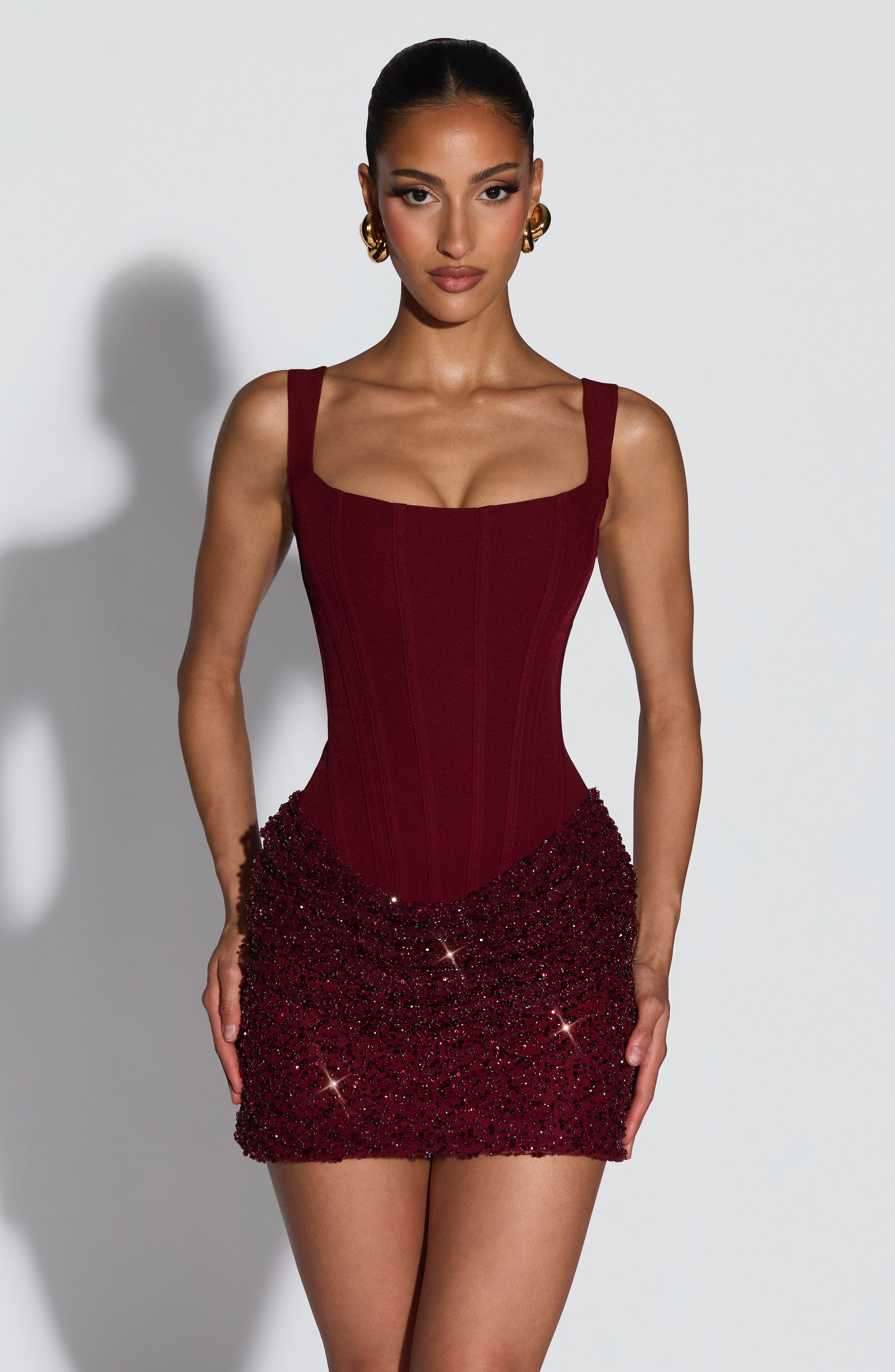 Lindy Bodycon Mini-Jurk