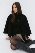 Belt cape jacket