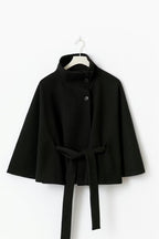 Belt cape jacket