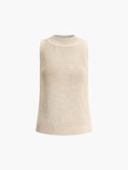 Gebreide Opengewerkte Tanktop