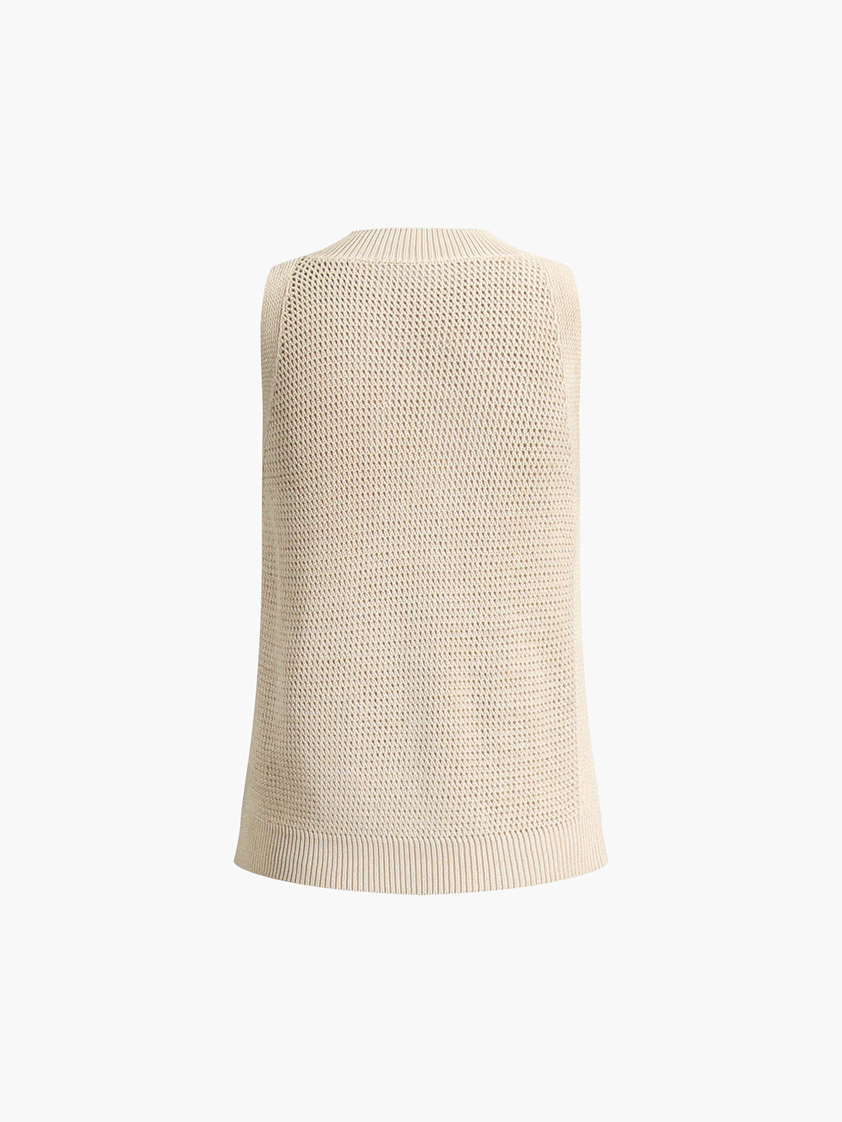 Gebreide Opengewerkte Tanktop