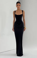 Indy Bodycon Maxi-Jurk