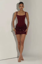 Lindy Bodycon Mini-Jurk